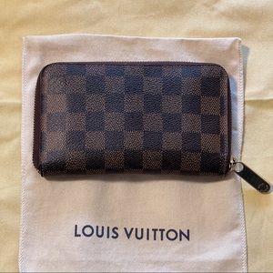 Louis Vuitton Zippy Wallet Damier Ebene ✨